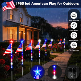 Zhaoray easy-install flag light setup saves wiring time.