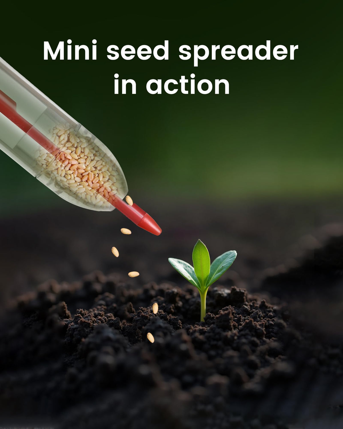 ZhenD ergonomic mini dibber helps dig and loosen soil with ease