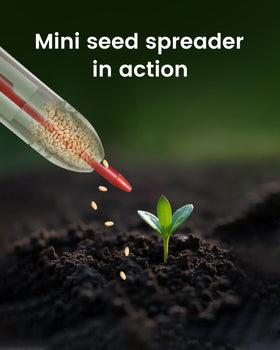 ZhenD ergonomic mini dibber helps dig and loosen soil with ease