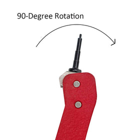 ZHEQOGZH ear tag applicator lock design keeps tags secure during use.