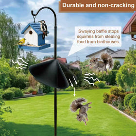 ZHIGLMYD Six-panel guard blocks footholds and deters intrusion.