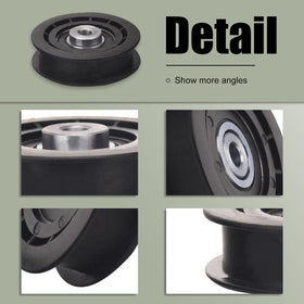 ZHIXING 120-7082 idler pulley on belt path demonstrates smooth tension.