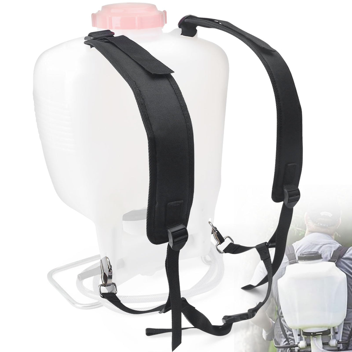 ZHIXING backpack sprayer strap left for balanced wear and comfort