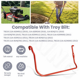 ZHIXING bail operator assembly, keeps safety bar engaged during mowing.