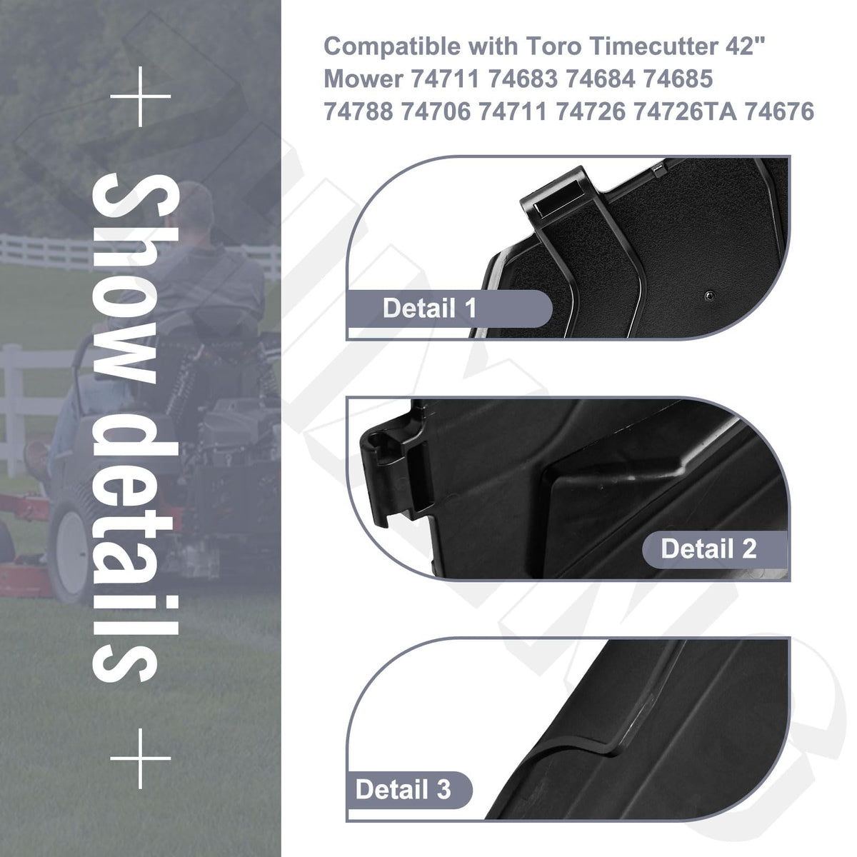 ZHIXING deflector assembly 137-7046 enables straightforward mounting and longevity