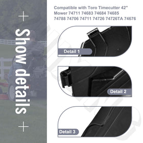 ZHIXING deflector assembly 137-7046 enables straightforward mounting and longevity