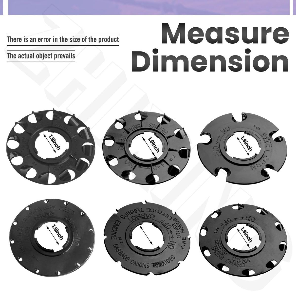 ZHIXING seed plate compatibility with Earthway 1001-B enables smooth upgrades.