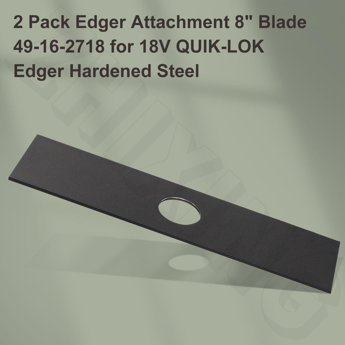 Zhixing edger blade uses hardened steel for reliable performance during yardwork.