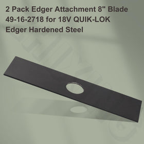 Zhixing edger blade uses hardened steel for reliable performance during yardwork.
