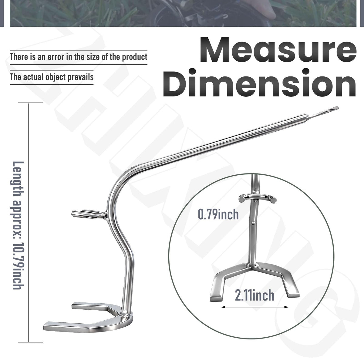 ZHIXING extended Allen wrench design facilitates tool-free removal without digging.