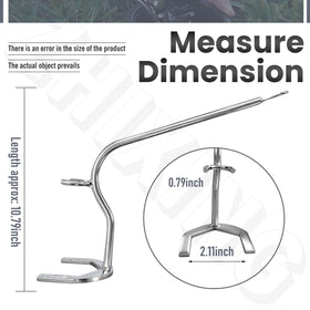 ZHIXING extended Allen wrench design facilitates tool-free removal without digging.