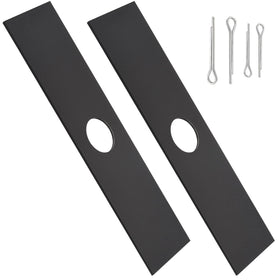 Zhixing hardened-steel edger blade attachment 8x2 for durable trimming and precise edges.