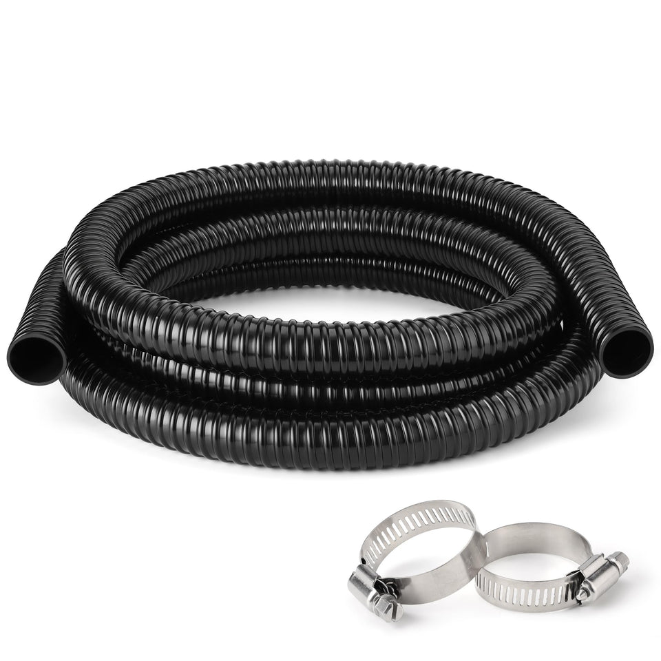 ZhiYo 1 inch pond tubing for smooth water transfer in ponds.
