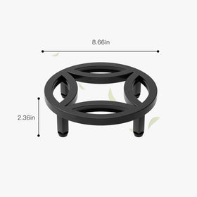 Zhongma 2-pack sturdy stands arrive fully assembled for quick placement.