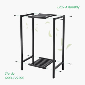 Zhongma 2-Tier stand in winter-ready protective finish