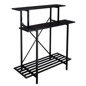 Zhongma 3-tier plant stand durability test image conveys long-lasting service