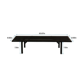 Zhongma One Tier Plant Stand detailed joints and powder coated frame for durability