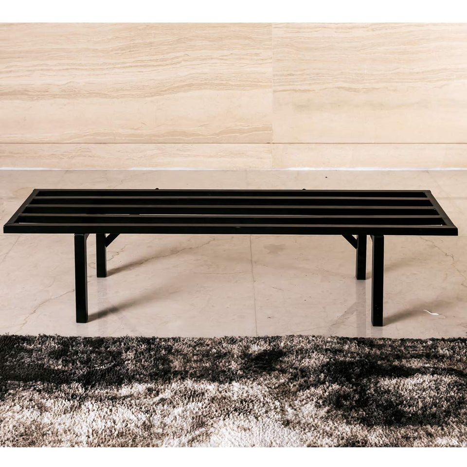 Zhongma One Tier Plant Stand front view with sturdy steel frame for reliable display