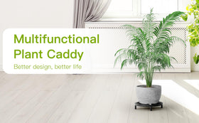 Zhongma plant stand four legs provide balanced support for big pots.