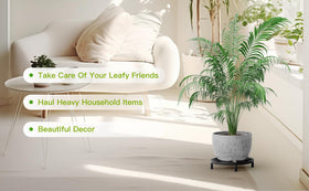 Zhongma plant stand powder-coated steel conveys rustproof durability for outdoors.