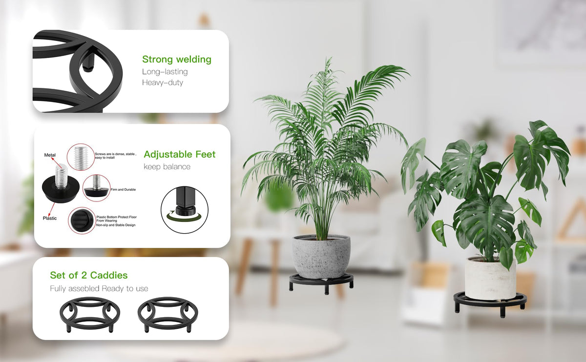 Zhongma plant stand weather-resistant design suitable for indoor and outdoor use.