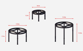 Zhongma powder-coated steel frame, rustproof and weather resistant for all seasons.