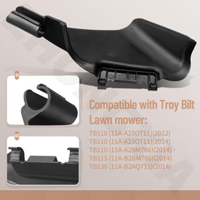 ZHONGXIA Cub Cadet compatible discharge chute fitted on a mower deck