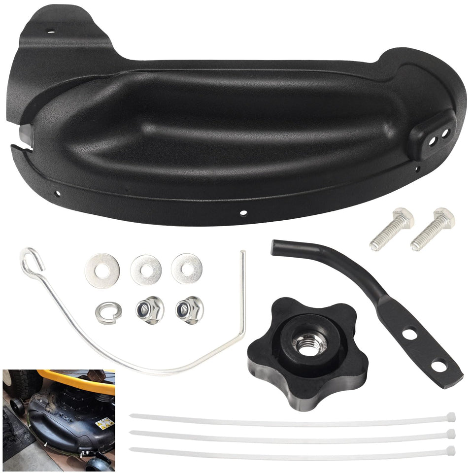ZHONGXIA mulch plug 63105195A fitment for Cub Cadet and MTD mowers improves mulch flow