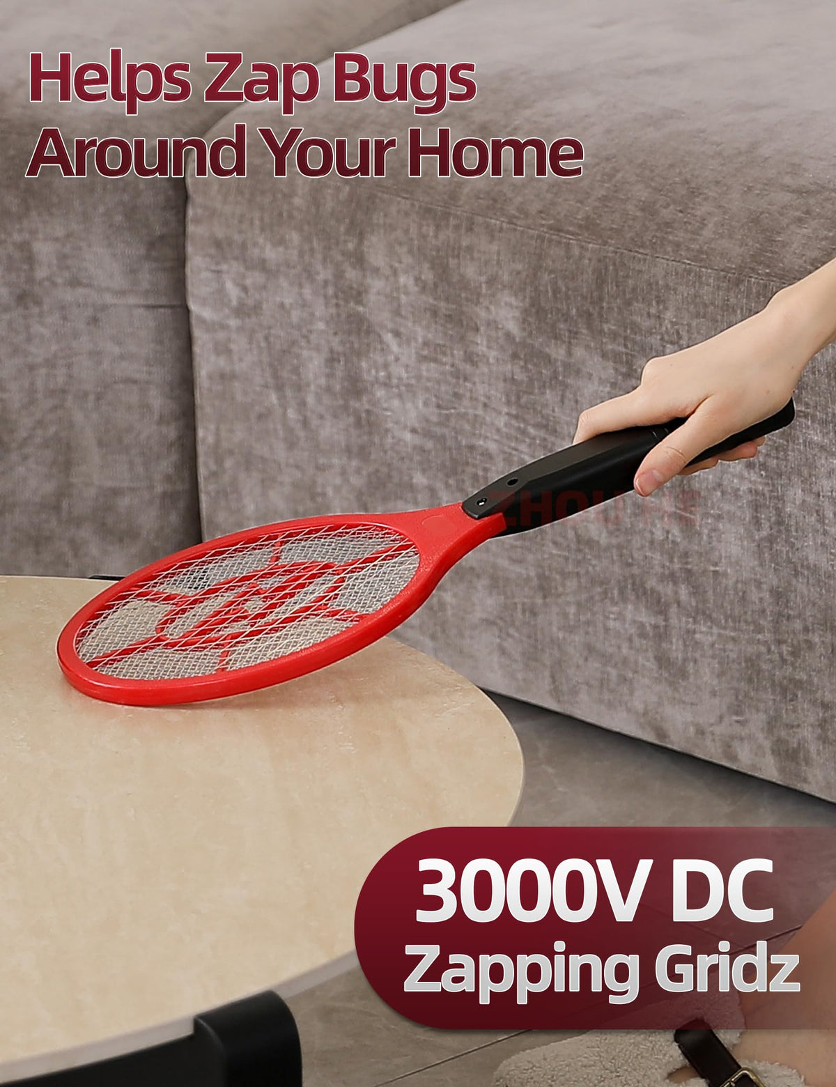 ZHOU HE safe mesh protective design reduces accidental contact.