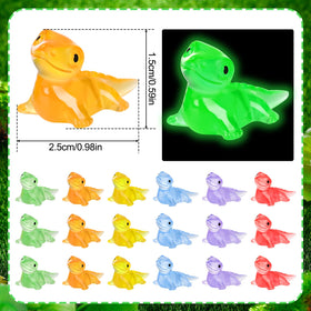 ZhouBoat glow lizard mini statue used in mini landscapes