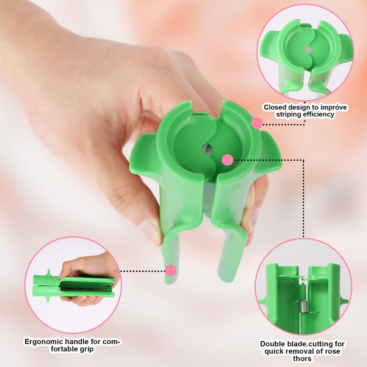 Zhoujitong ergonomic non-slip grip supports comfortable use