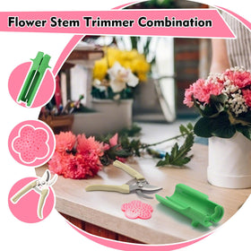 Zhoujitong flower bouquet toolset positioned with scissors and pruners