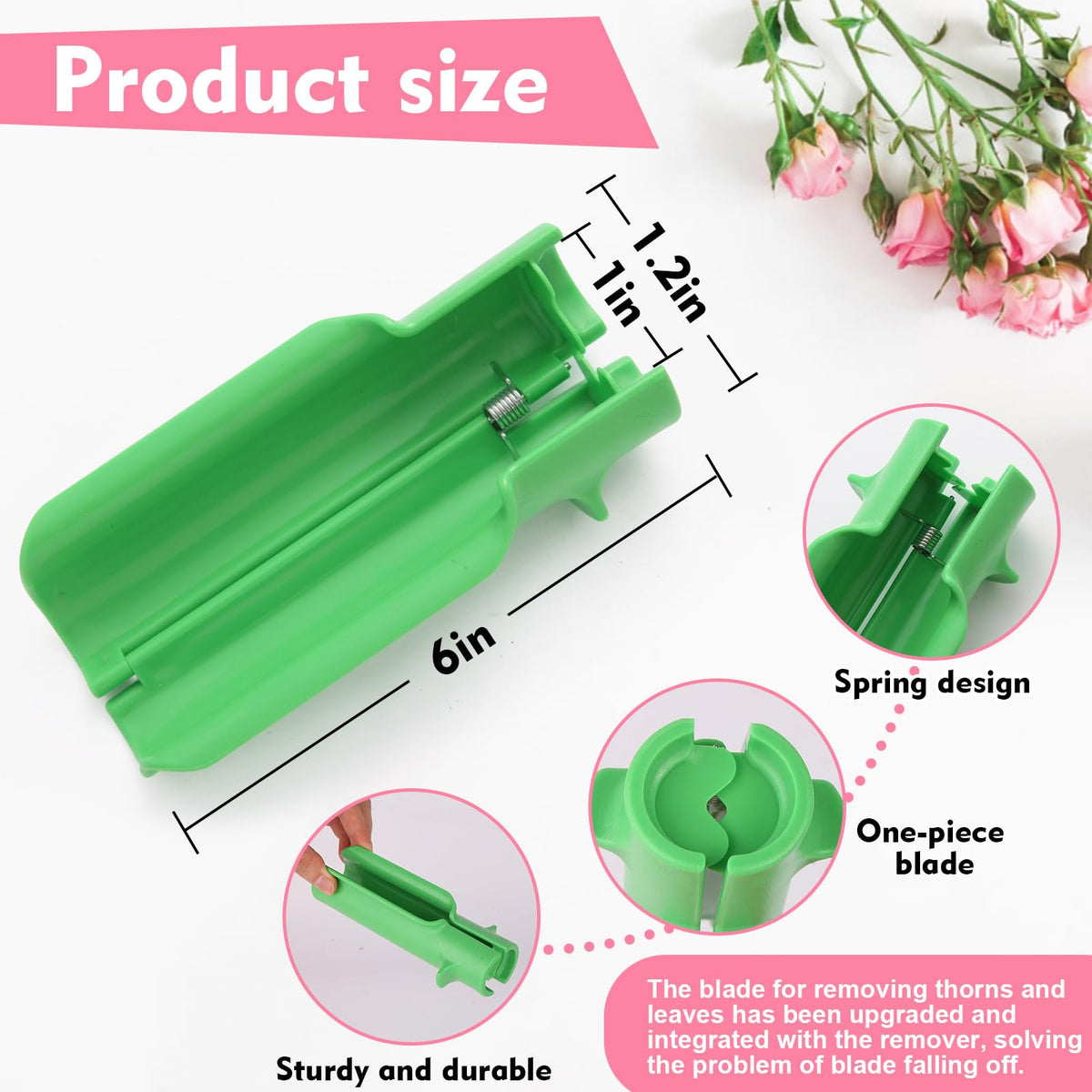 Zhoujitong safety guard on rose stripper tool to prevent slips