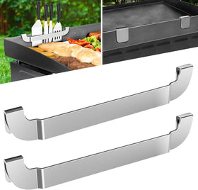 ZHSX 10 inch griddle spatula holder with magnetic design for quick tool access