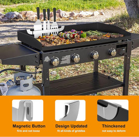 ZHSX compatible with Blackstone flat top griddle for versatile outdoor cooking