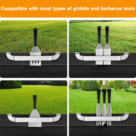 ZHSX magnetic spatula rack upgrade provides secure storage during cooking.