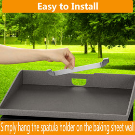 ZHSX stainless steel grill tool rack offers durable organization for meals.