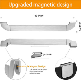 ZHSX wall-mounted holder with suction magnets for easy repositioning
