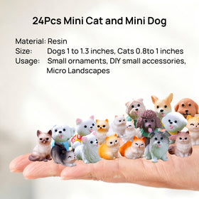 ZHUOAOO dog figurine Border Collie for desk decor and car charm.