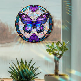 Zhuoyaju sun catcher art piece creates shimmering sunlight in homes