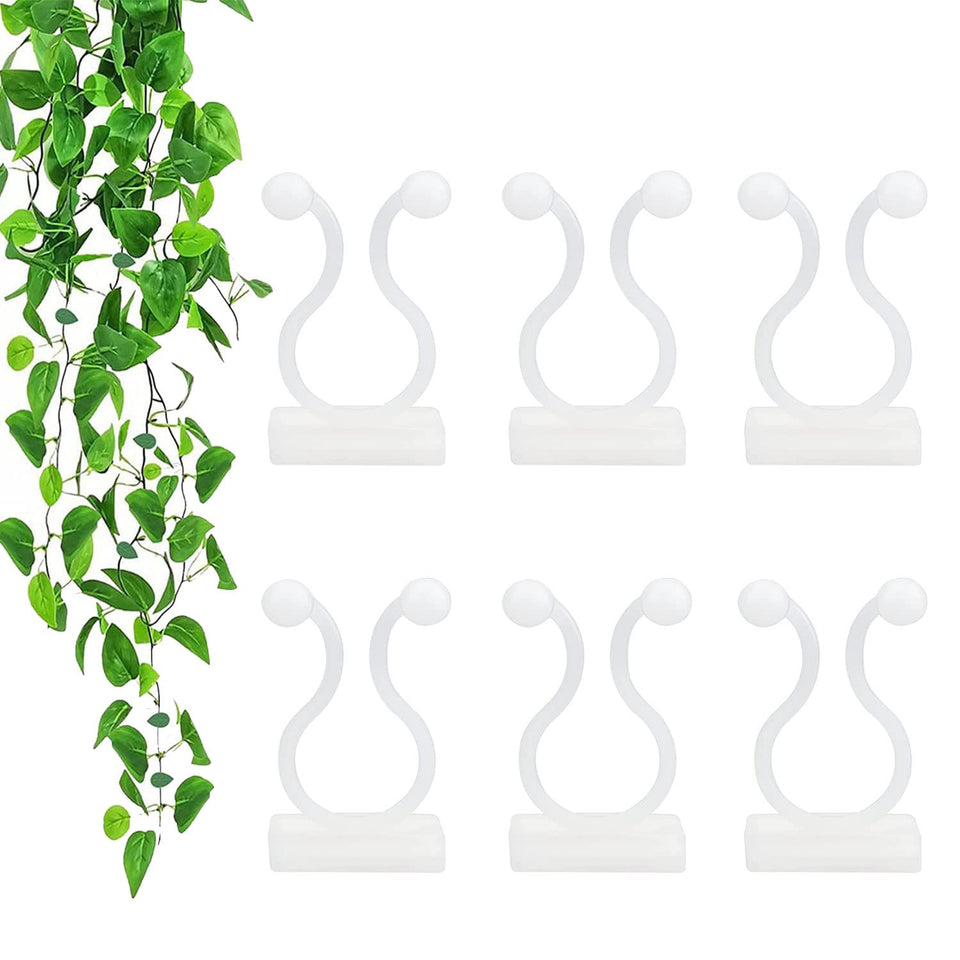 ZIBo plant climbing wall clip secures vines on walls without harming plants.