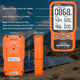 ZIBOO FT-2000W data sheet close-up for precise measurements