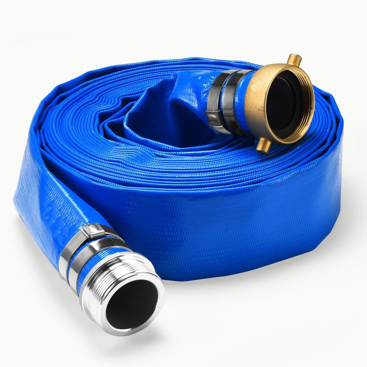 Zicely discharge hose for pool backwash, 50 ft long, 2-inch ID, durable for frequent use