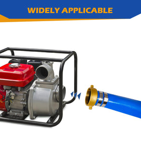 Zicely durable clamps and corrosion-resistant fittings ensure long service