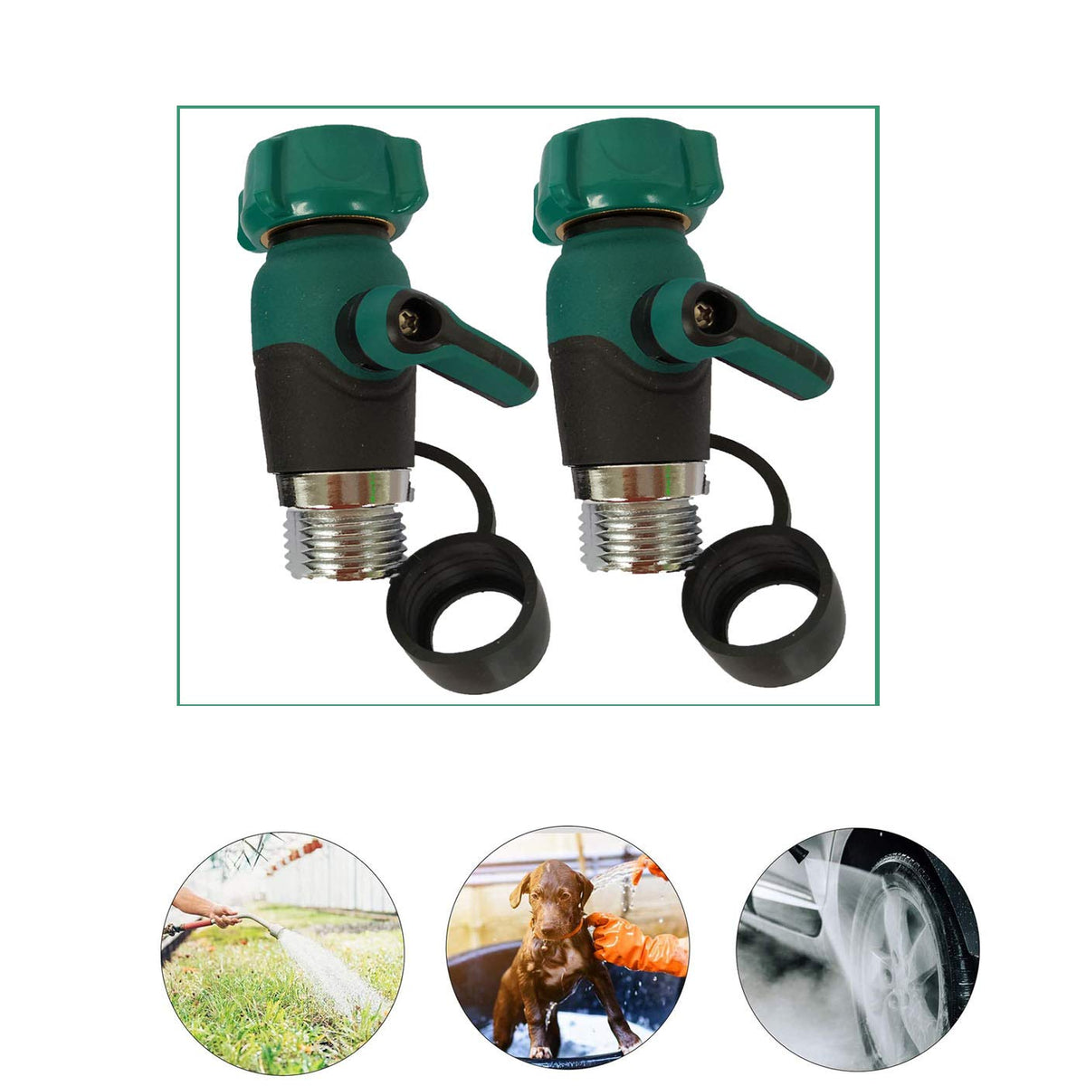 Zifoudvs valve handle closeup highlighting comfortable grip and reliability.