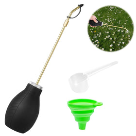 Zihvfzu diatomaceous earth duster brass nozzle for precise crack application.