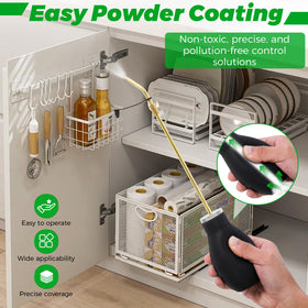 Zihvfzu complete kit includes duster, sprayer, funnel, and spoon for ready-to-use application.