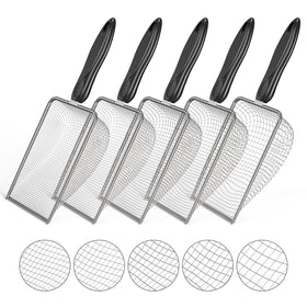 Zihvfzu soil sifter with 2mm mesh for precise seed and debris separation