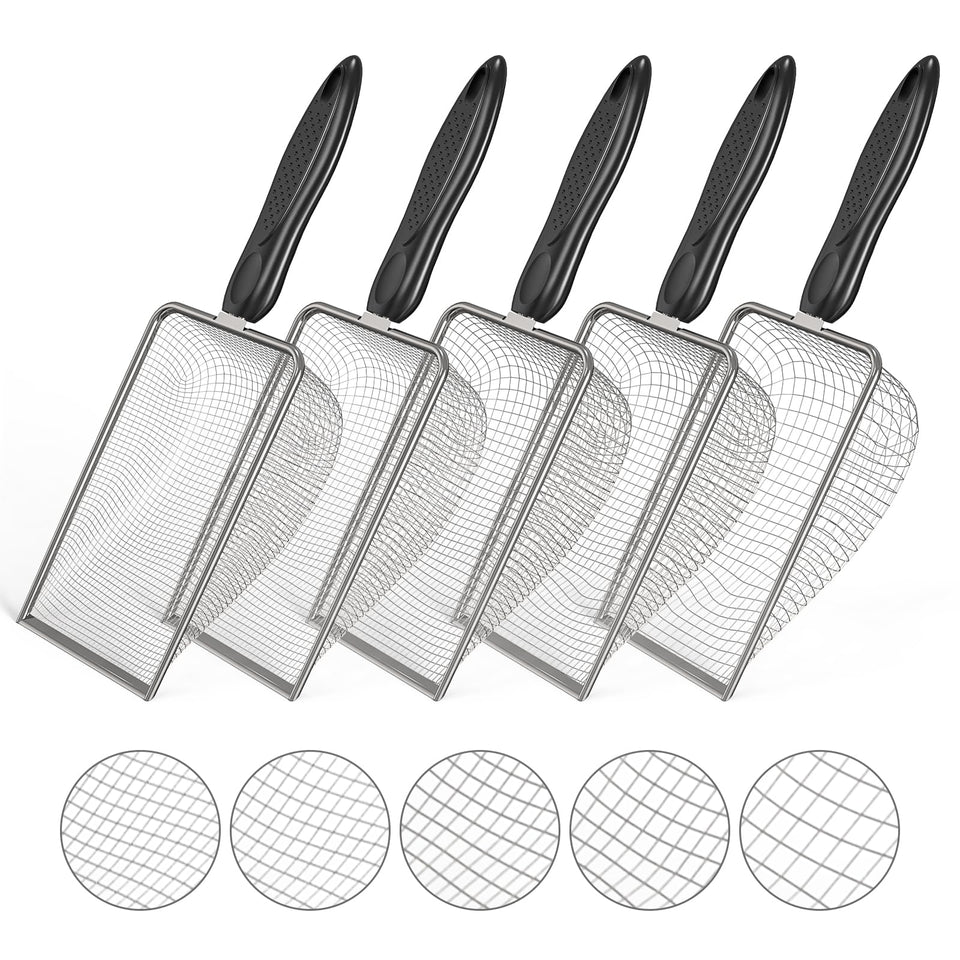 Zihvfzu soil sifter with 2mm mesh for precise seed and debris separation