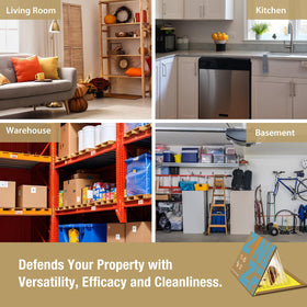 ZingZap extra-heavy fiber adhesive on a durable trap surface